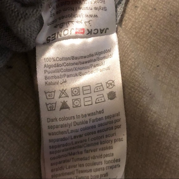 Jack & Jones Core Knit V-Neck Crewneck Long Sleeve - Picture 5 of 5